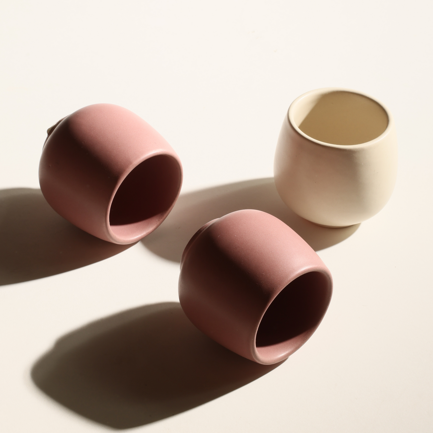 Ebb - Handcrafted Ceramic Cup – Earthy Elegance for Everyday Moments Set of two