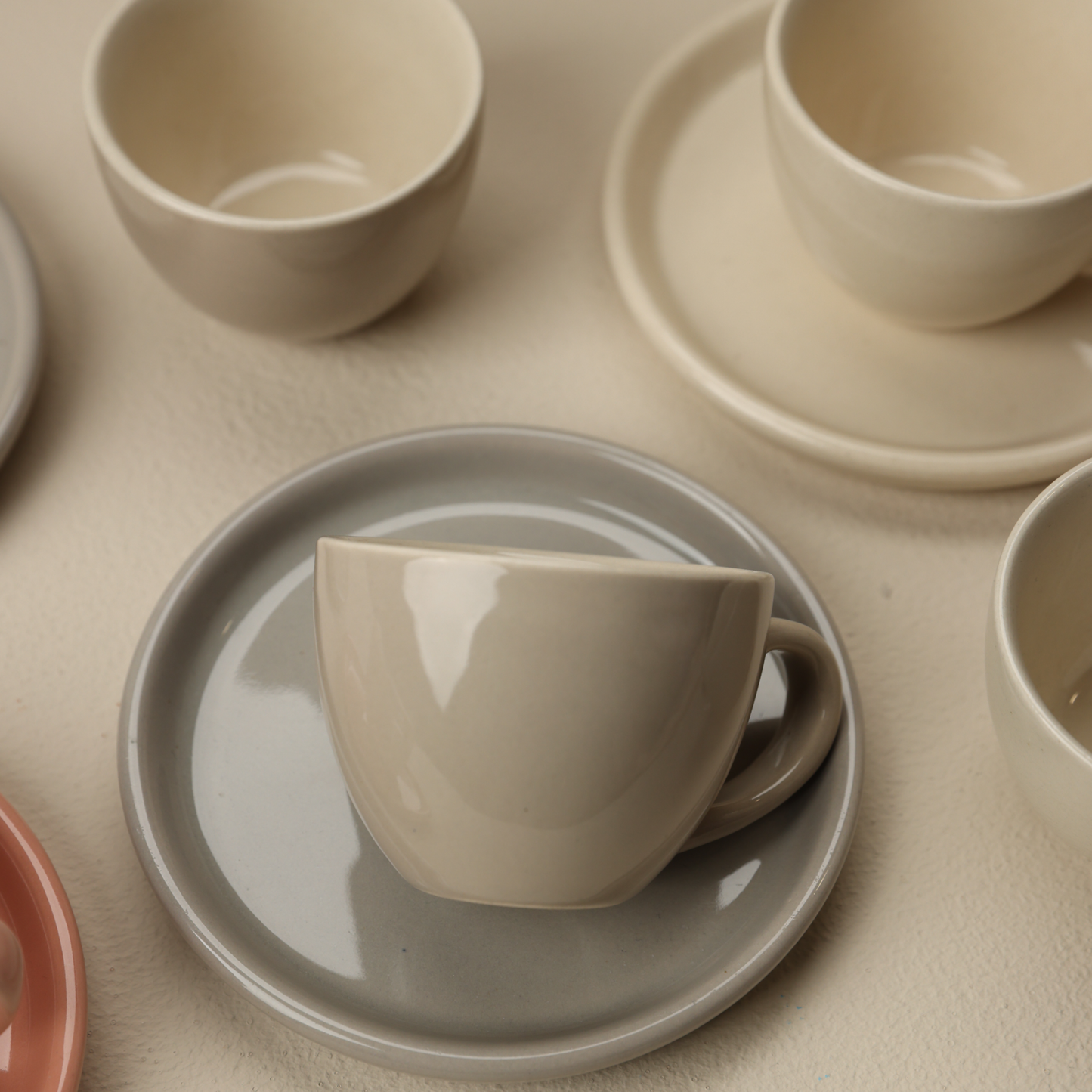 100ml Espresso Cup and Saucer Set – Crafted for the Perfect Espresso Experience