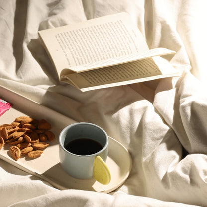 RADIANCE - Hand-Built Ceramic Coffee Cup (Set of 2)