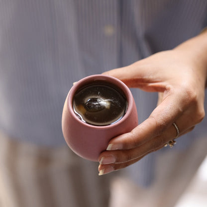 EBB - Handcrafted Ceramic Cup – Earthy Elegance for Everyday Moments (Set of 2)