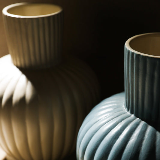 Tranquil – Handcrafted Vase Bridging Ancient Form and Modern Elegance