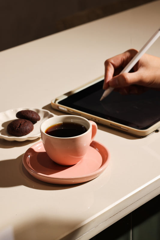 Espresso Cup & Saucer — 100ml