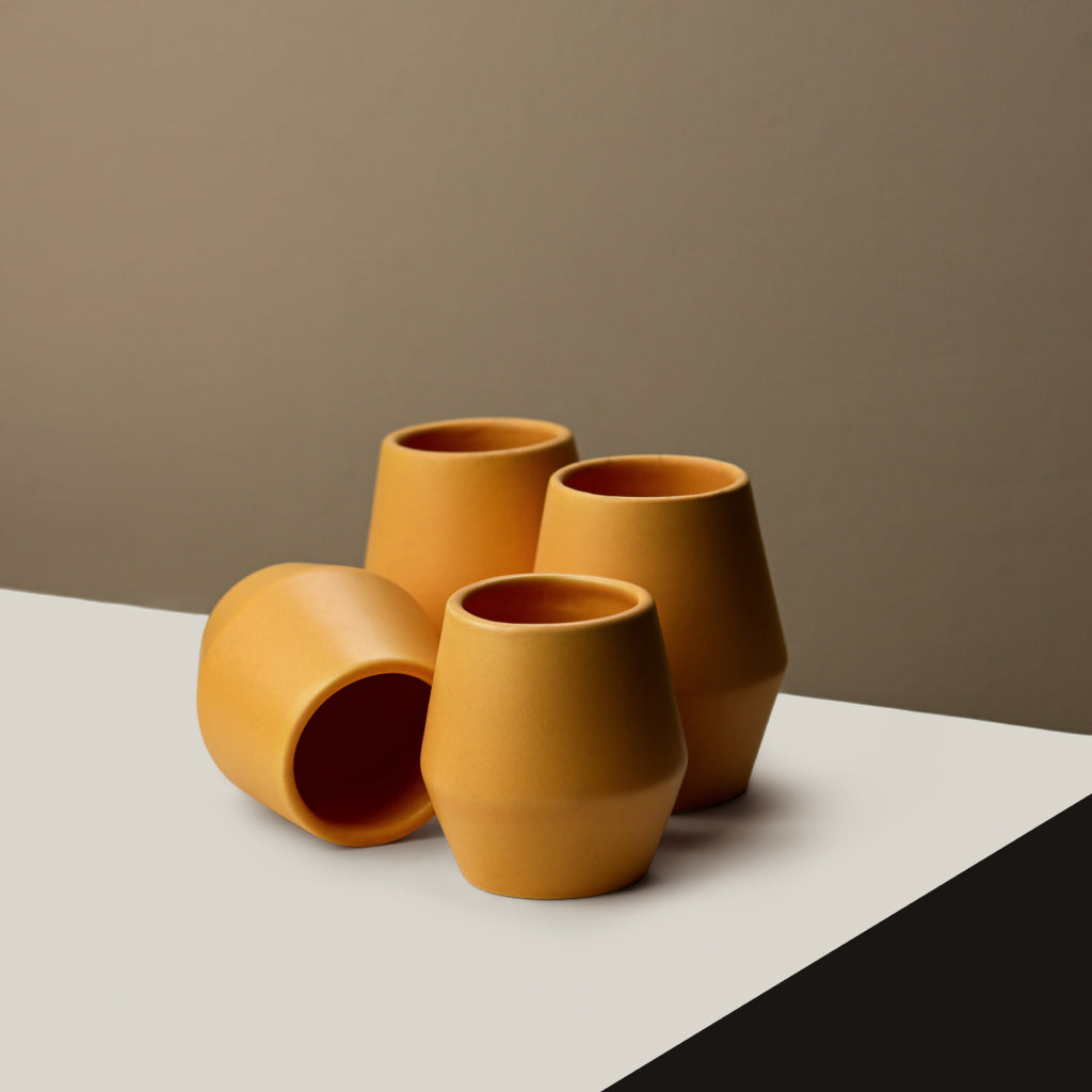 Ochre Cup - (Set of 2)