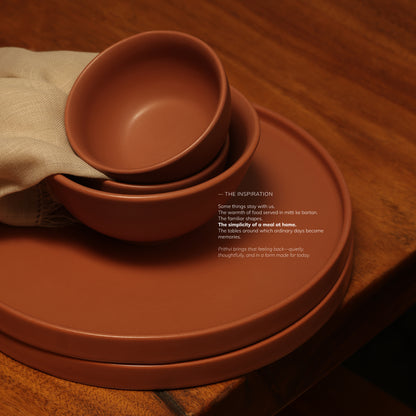 Prithvi — Dinner Set: 30 Pieces for Six