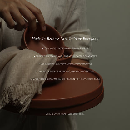 Prithvi — Dinner Set: 30 Pieces for Six