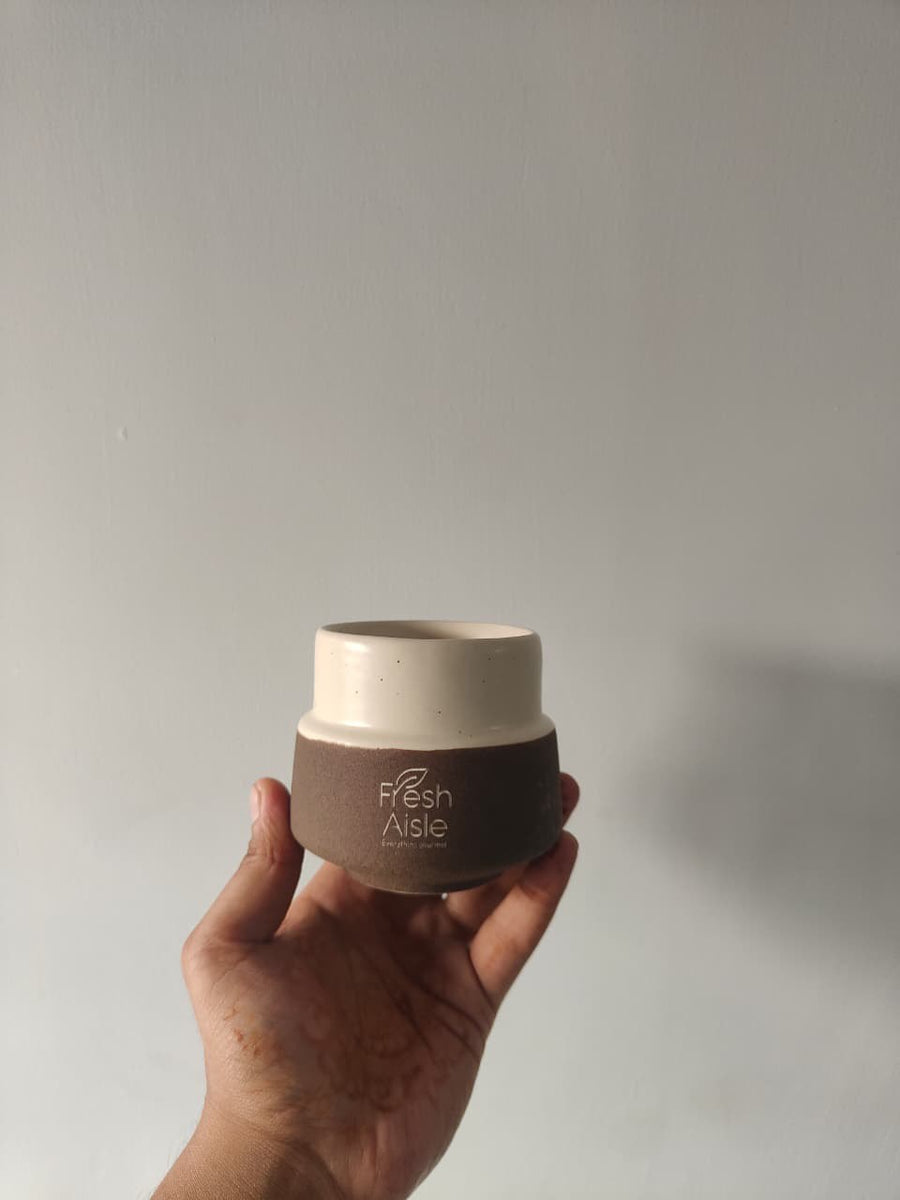 Fresh Aisle custom bowl and cup