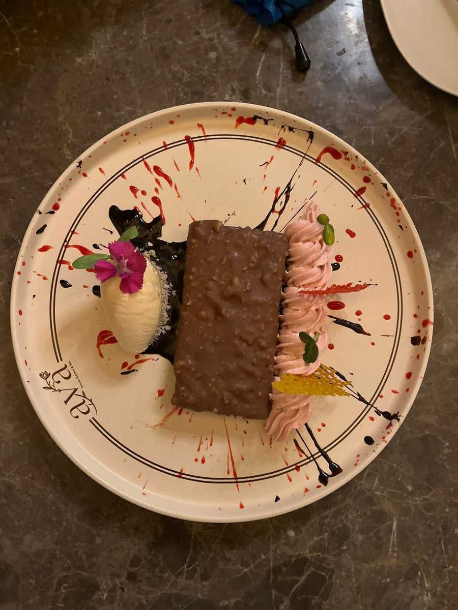 Theory custom mug and dessert plate